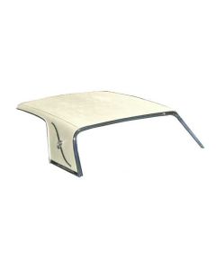 Vinyl Top, White, Levant Grain, T-Bird, 1961-63