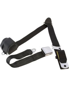 1964-1973 Mustang Retrobelt 3-Point Seat Belt System, Black