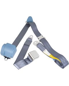 1964-1973 Mustang RetroBelt 3-Point Seat Belt Set, Blue