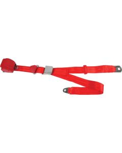 RetroBelt Mustang 3-point Seat Belt Bright Red 64-73