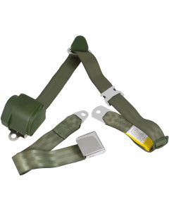 RetroBelt Mustang 3-point Seat Belt Green 64-73
