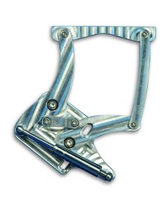 Mustang Billet Aluminum Hood Hinges, Eddie Motorsports, 1964-1966