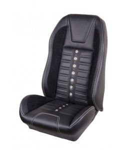 1968-1969 Mustang Coupe TMI Sport X Vinyl Front and Rear Seat Cover Set