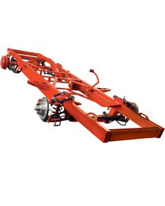 1953-56 Ford Pickup TCI Complete Chassis, Coilover IFS-Four-Link Rear, Plain