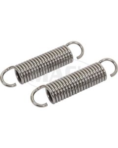 Hood Springs, Polished Stainless, Stock Hood