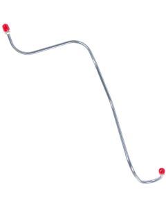 Fuel Pump To Carburetor Line, 390 V8 w/Holley 4-Barrel, Stainless Steel, Fairlane, 1966