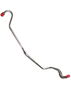 Fuel Pump To Carburetor Line, Stainless Steel, 429 Cobra Jet V8 With Spread Bore Carb, Fairlane, 1970-1973