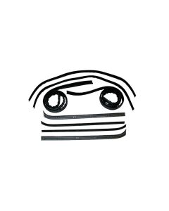 Ford Weatherstrip Channel Belt Seal Kit,Inner And Outer Driver Side And Passenger Side,8 Pieces, 1978-1979