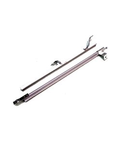 Ford Weatherstrip Metal Glass Run Kit,Passenger Side,Lower Hinge,Lower Lock Side,With Bracket, 1966-1977