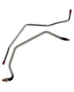 Fairlane/Torino/Cyclone Thermal Choke Control Tubes, OE Steel, 5-Piece, 289/302 V8, 1965-1969