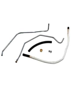 Fairlane/Cyclone Thermal Choke Control Line Set, Stainless Steel, 3-Piece, 390 4-Barrel V8, 1966