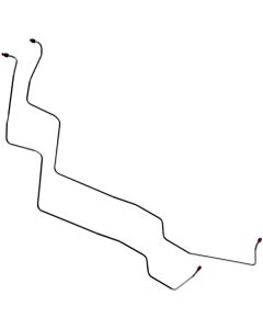 Torino/Cyclone C4 Transmission Cooler Lines, Big Block V8, Stianless Steel, 2-Piece, 1971
