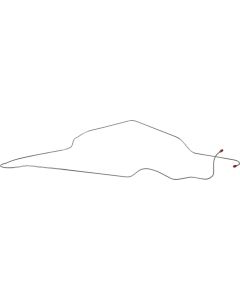 Falcon Front To Rear Brake Line, 2-Piece OE Steel, 1962