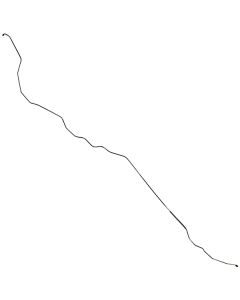 Falcon Front To Rear Brake Line, Hardtop, Stainless Steel, 1963-1965