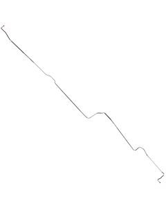 Falcon Front To Rear Fuel Line,V8 Hardtop,Stainless,63-64