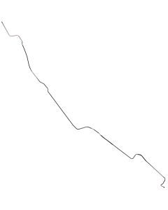 Falcon Front To Rear Fuel Line, V8 Hardtop, Stainless Steel, 1965