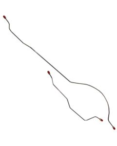 Falcon Rear Axle Brake Lines, Stainless Steel, 1969