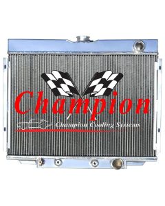 1967-1970 Mustang Champion 3-Row Aluminum Radiator, All Engines