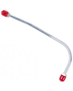 Galaxie Fuel Pump To Carburetor Line, 260/289 V8, Rear Of Distributor, Stainless Steel, 1964-1965