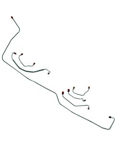 1967 Mustang Stainless Steel Front Disc Brake Line Kit After 2/1/67, 6-Piece