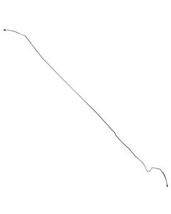 1967 Mustang OEM Steel Front to Rear Drum Brake Line After 2/1/67, 1-Piece