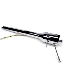 Comet Tilt Steering Column, Floor Shift, Chrome, 1965