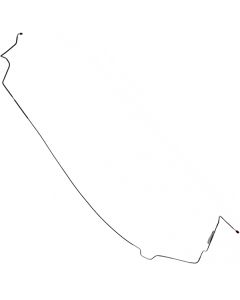 1972-1973 Mustang OEM Steel Front to Rear Drum Brake Line, 1-Piece