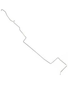 1964 Mustang 5/16" OEM Steel Front to Rear Fuel Line, 260/289 V8