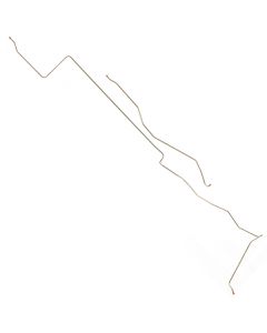 1970 Mustang 3/8" Stainless Steel Front to Rear Fuel Line, 302/351/428 V8