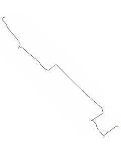 1984-1986 Mustang 5/16" Stainless Steel Main Fuel Line, All Engines
