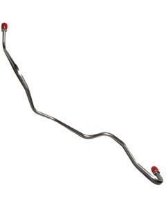 Fuel Pump To Carburetor Line, 260/289 V8, Behind Distributor, Stainless Steel, 1964-1965