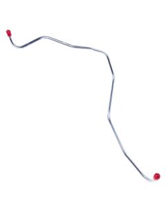 Fuel Pump To Carburetor Line, 351 Cleveland V8 With 4-Barrel, Stainless Steel, 1970-1973