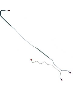 1970 Mustang OEM Steel Rear Axle Drum Brake Lines for 8" Rear End, 2-Piece
