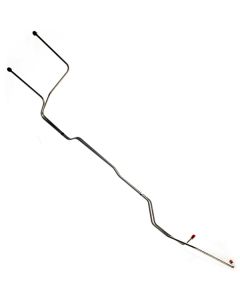 1966 Mustang OEM Steel C4 Transmission Cooler Line Set, 200 6-Cylinder