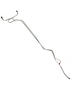 1968-1970 Mustang OEM Steel C6 Transmission Cooler Line Set, V8 After 2/15/68
