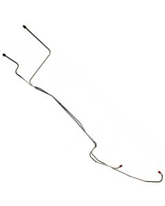 1969-1970 Mustang Stainless Steel FMX Transmission Cooler Line Set, 351W V8 with Standard Cooling