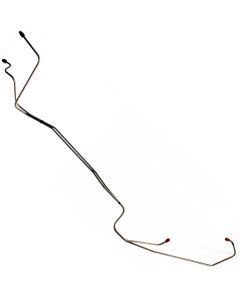 1969-1970 Mustang Stainless Steel FMX Transmission Cooler Line Set, 351W V8 with Heavy Duty Cooling