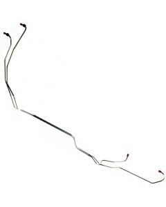 1971-1973 Mustang Stainless Steel FMX Transmission Cooler Line Set, V8