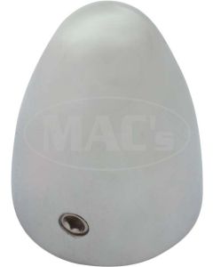 Chrome Bullet Style Wiper Shaft Covers, For 0.55" Shafts