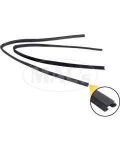 Division Bar Channel Glass Run Insert Kit Without Ends