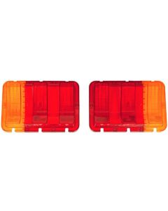 1967-1968 Mustang Euro-Style Tail Light Lenses, Pair