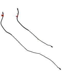 Thunderbird Rear Axle Brake Lines, Rear Drum, 1955-1956