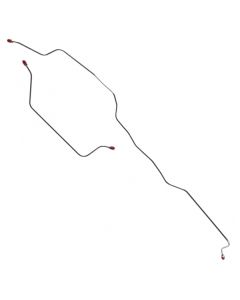 1961-1962 Ford Thunderbird OEM Steel Rear Axle Drum Brake Line Set, 2 Pieces