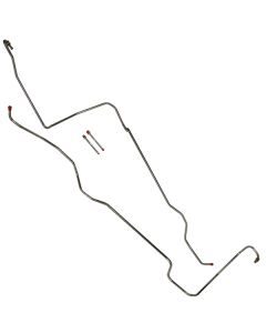 1961-1963 Ford Thunderbird FMX Transmission Cooler Lines, 4-Piece Stainless Steel
