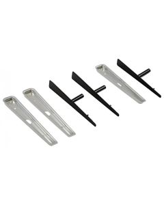 1970-1973 Mustang 3-Spoke Steering Wheel Pad Insert Set, 6 Pieces
