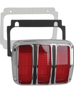 Taillight Assembly, Bezel/Lens/Gasket, Mustang, 1964-1966
