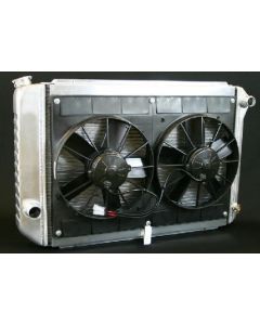 1971-73 Ford Mustang Direct Fit(tm) Aluminum Radiator For Manual Transmission