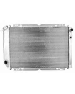 1967-1970 Radiator,Passenger Side Inlet/Drivers Side Outlet,Open (Requires Core Support To Be Modified)
