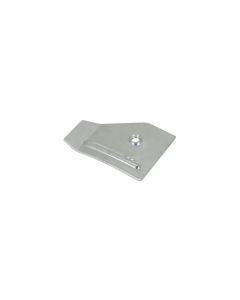 1955-1957 Ford Thunderbird Soft Top Header Trim Retainer, Right, Stainless Steel
