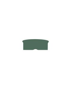 1955 Ford Thunderbird Seat Backrest Panel, Green